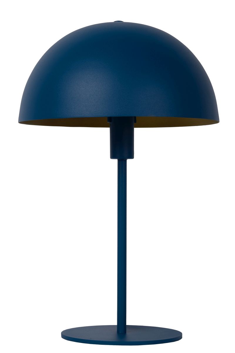 Lucide SIEMON - Stolná lampa - Ø 25 cm - 1xE14 - Modrá